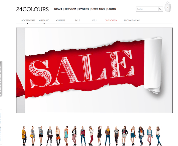 24Colours - Mode Online Shop