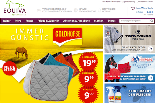 günstige Reitsportartikel sowie Reitsportkleidung im Shop