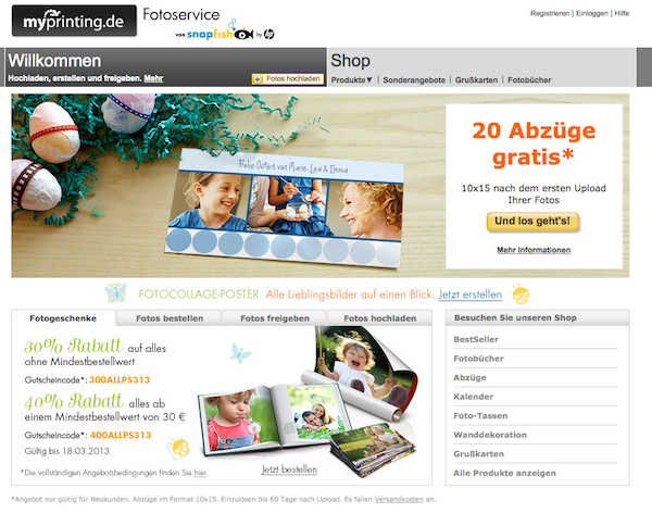 MyPrinting - Posterdruck und Fotogeschenke Online Shop