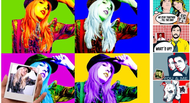 artyourface-pop-art ArtYourFace Stilrichtungen: Andy Warhol, Roy Lichtenstein und Obama