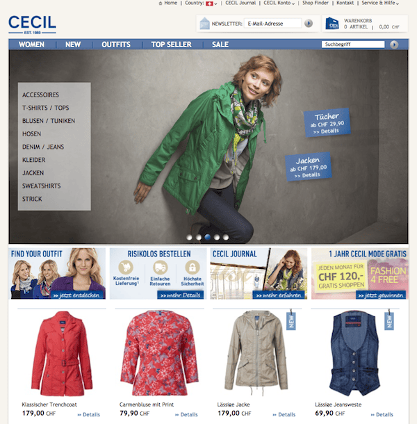 Cecil - Damenmode Online Shop