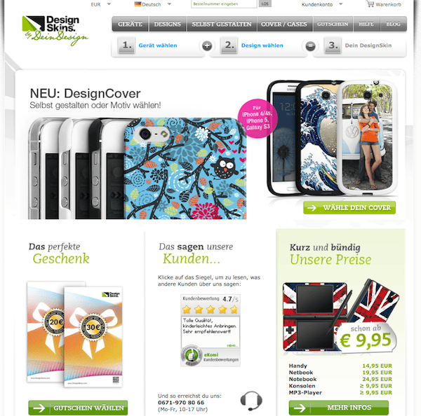  DesignSkins - Fotodruck und Geschenke Online Shop
