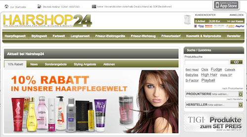Friseurbedarf günstige online bei Hairshop24 bestellen